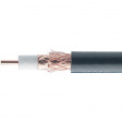 H1000C1 Coaxial cable  1 x2.62 mm Copper wire blank Black