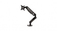 8043301 Adjustable Single Monitor Arm with 2x USB-A 3.0, 75x75/100x100, 9kg