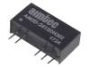 AM2D-2412DH30Z Преобразователь: DC/DC; 2Вт; Uвх:21,6?26,4В; Uвых:12ВDC; SIP4