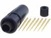 EN2C7M26G1 Разъем: круглый; Серия: EN2; вилка; "папа"; Покрытие: позолота; 3А