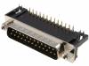 DHP9-25M Гнездо; D-Sub; PIN:25; "папа"; стандарт 9,4мм; Фиксация: винтами