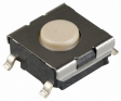 B3FS-1002 Tactile Switch, 50 mA, 24 VDC