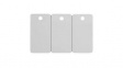 104523-020 Plastic Card, 500 Cards, PVC, White