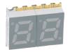 OSK2028A-LR Дисплей: LED; SMD; 7-сегментный; 7мм; красный; 2-10мкд; катод; 0,28"
