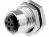 LTW12-05PFFP-SF8001 Гнездо; М12; PIN:5; "мама"; код A-DeviceNet / CANopen; THT; IP68