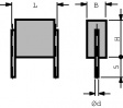 B32562-H3335-K Конденсатор 3.3 uF 250 VDC 160 VAC