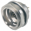 09-4807-81-03 Panel-mount plug, 3-pole Pole no.=3 DIN