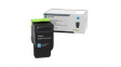 78C20CE Toner Cartridge, 1400 Sheets, Cyan
