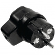 919.171 Mains Plug Black F (CEE 7/4)