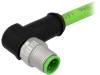 21349400477005 Вилка; M12; PIN:4; "папа"; код D-Ethernet; 0,5м; изоляция: TPU