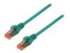 DK-1617-100/G Patch cord; U/UTP; 6; многопров; Cu; LSZH; зеленый; 10м