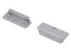 84310040, Заглушка для профилей LED; серебристый; ABS; Назначение: WIDE24, TOPMET