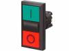 3SB3100-8AC21 Переключатель: двойной; 1; 22мм; красный/зеленый; IP65; -25?70°C