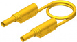 MLS SIL WS 100/1 yellow Test lead diam. 4 mm Yellow 100 cm 1 mm2 CAT II
