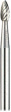Dremel 9911 Cutter Tip, Egg, 39 mm, 3.2 mm