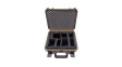 RND 600-00295 Watertight Case with Padded Dividers, 8.91l, 336x300x148mm, Polypropylene (PP), Brown