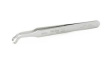 32BSA Tweezers Stainless Steel 40° Angled/Round 115mm