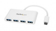 HB30C4ABW USB Hub, 4x USB A Socket - USB C Plug