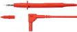 SPL 2315 / 2.5 / 100 / RT Safety Test Lead red 100 cm