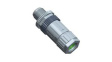 M12A-12BMMA-SL7001 M12 Straight Plug Sensor Connector, 12 Poles, A-Coded, Solder