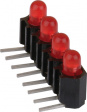 RTZ3400R LED-Array red No. of LEDs=4