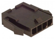 43640-0400 Вилка; провод-провод; "папа"; PIN:4; без контактов; 3мм; 5А