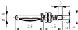 VST 20 Plug diam. 4 mm CAT I