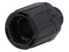 166-21011, Концевой разъем прямой; Диам.рукава:13мм; Мат-л: полиамид; IP66, HellermannTyton