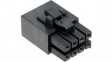 172258-1008 Receptacle Housing 3.5 mm Poles 2 x 4 straight / Double row / without polarizati
