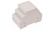 RND 455-01245 Plastic Enclosure DIN Rail 52.6x90x65.15mm Grey ABS IP40