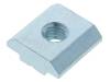 96016, Гайка; для профилей; Ширина прорези:8мм; сталь; цинк; Резьба: M6, FATH