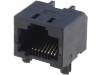 RJHSE-5080 Гнездо; RJ45; Кат:5; экранированный; Конфиг.выводов:8p8c; THT