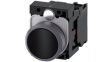 3SU1130-0AB10-1CA0 SIRIUS Act Push-Button Complete Metal, Black, Black