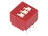 BD03, Переключатель: DIP-SWITCH; 0,1A/50ВDC; Положения: 3; -40?85°C, C & K