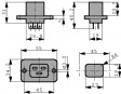 6183.0004 Flush-type device plug C20 Screw Mounting