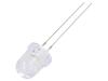 OSM2DK8131A-ST LED; 8мм; белый теплый; 8400?10000мкд; 30°; Поверхность: выпуклая