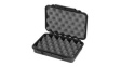 RND 600-00285 Watertight Case with Convulated Foam, 1.39l, 230x175x53mm, Polypropylene (PP), Black