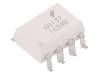 6N137SM, Оптрон; SMD; Каналы: 1; Вых: логический; 5кВ; 10Мбит/с; Gull wing 8, ON SEMICONDUCTOR
