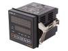 CT6M-1P2, Счетчик: электронный; 2x LED; импульсы/время; SPDT; Отв:68x68мм, AUTONICS