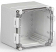 WPCP202018T Cubo W 200 x 200 x 185, с петлями и замками, рамная вставка, прозрачная крышка,