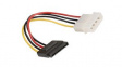 11.03.1055 Power Extension Cable Molex 4-Pin - SATA 15-Pin Female 150mm Multicolour