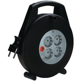 VARIO-LINE 1092200, Extension Cable Reels with Carrying Handle 5 m F (CEE 7/4), Brennenstuhl