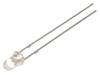 OSG5DA3131A-12V LED; 3мм; зеленый; 3000-4200мкд; 30°; Поверхность: выпуклая