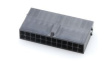 215922-1601 Micro-Fit+ Housing, Panel Mount Ears, Glow-Wire Capable, Black, Plug, 16 Poles, 2 Rows, 3mm Pitch
