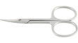 365 High Precision Scissors - Round Tips, Curved Blade Stainless Steel 90mm