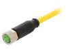 7000-08041-0300500, Соединительный кабель; M8; PIN:3; прямой; 5м; вилка; 60ВAC; 4А; IP67, MURRELEKTRONIK