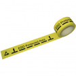 12S3100 ESD Marking Tape Yellow / Black 50 mmx33 m