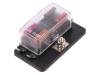 ROZ.07 Power splitter; automotive ATO; 4 fuses, housing