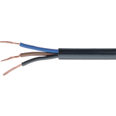 LI-YY 3X0.34 MM2 [100 м], Control cable 3 x 0.34 mm\x1a unshielded Bare copper stranded wire black, Cabloswiss