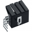 FK 242 SA 220 H Радиатор: штампованный; U; черный; L: 15,24мм; W: 14,5мм; H: 16,75мм